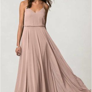 Jenny Yoo Inesse Bridesmaid Dress - Whipped Apricot